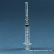 5 ml de seringue jetable avec aiguille avec CE et ISO13485